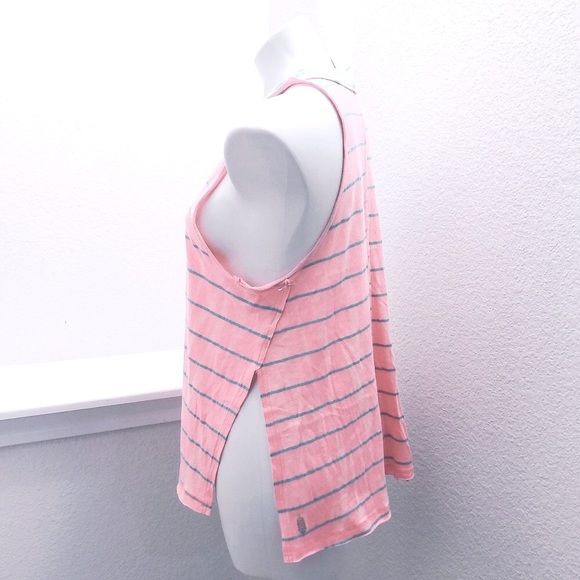 FP Movement Faded Pink Striped Tank Top Size M NWT - Picture 9 of 12